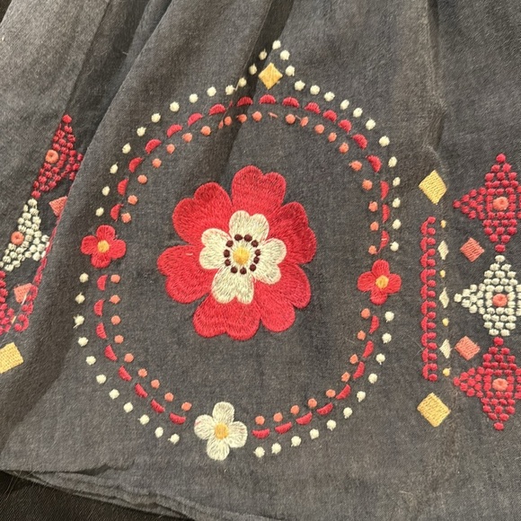 Gymboree dress with floral embroidery size 7 - Picture 3 of 5